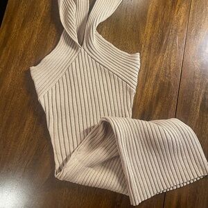 NWT Cloud Ten ribbed sleeveless bodycon dress
